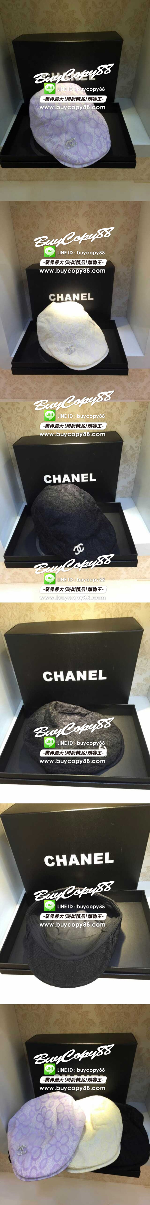 ID.123171|150312005-mix-l| Chanel正品款多色選蕾絲小偷帽