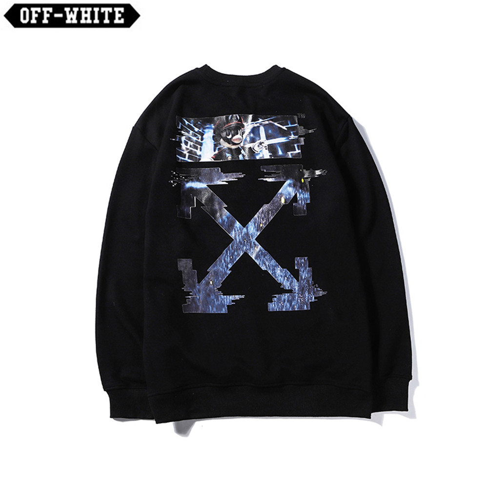 ID.175267|1080916il-10|OFF WHITE 秋冬新款超級馬力印花長袖時尚高調